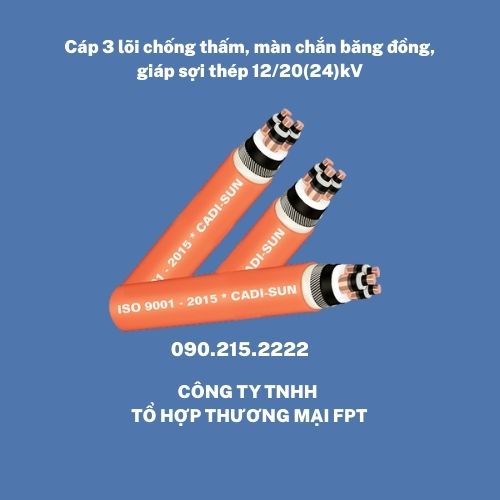 Cáp trung thế cadisun Hà Nội