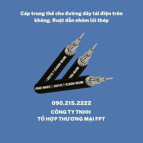 Cáp trung thế cadisun Hà Nội