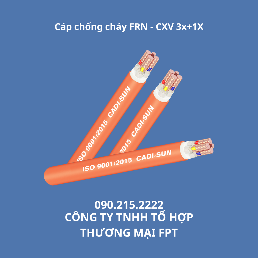 Cáp chống cháy cadisun