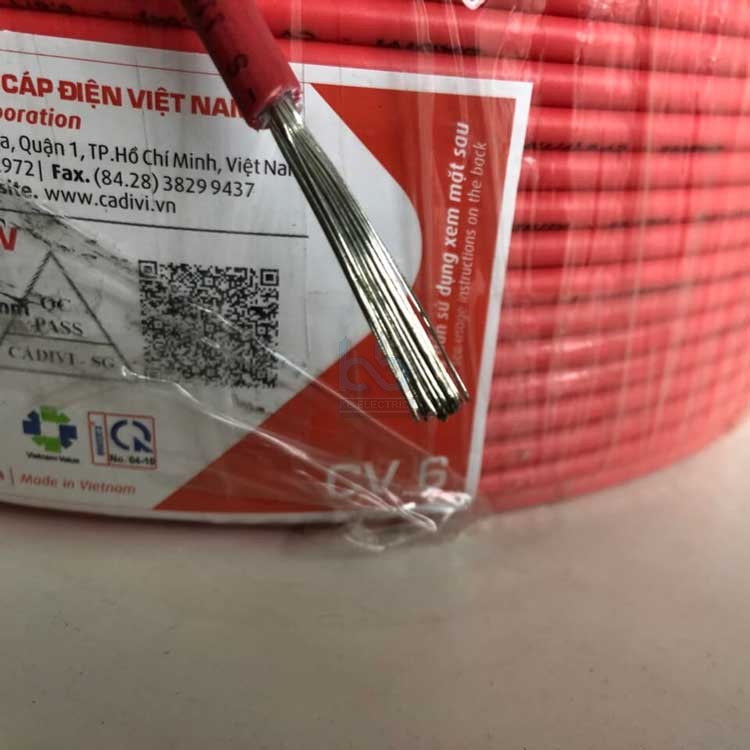 Cáp năng lượng mặt trời Cadivi