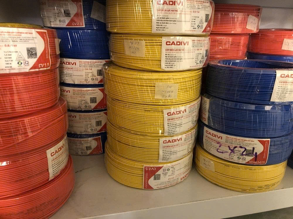 Tổng kho dây điện Cadivi