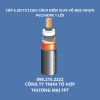 CÁP 6.35/11(12)kV CÁCH ĐIỆN XLPE VỎ BỌC NHỰA PVC/HDPE 1 LÕI