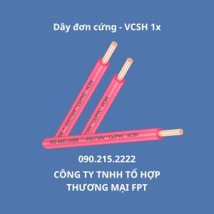 Dây đơn cứng - VCSH 1x