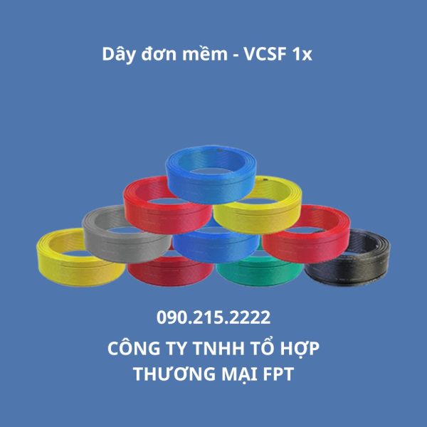 Dây đơn mềm - VCSF 1x