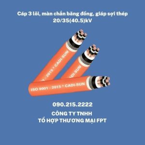 Cáp điện cadisun Hà Nội
