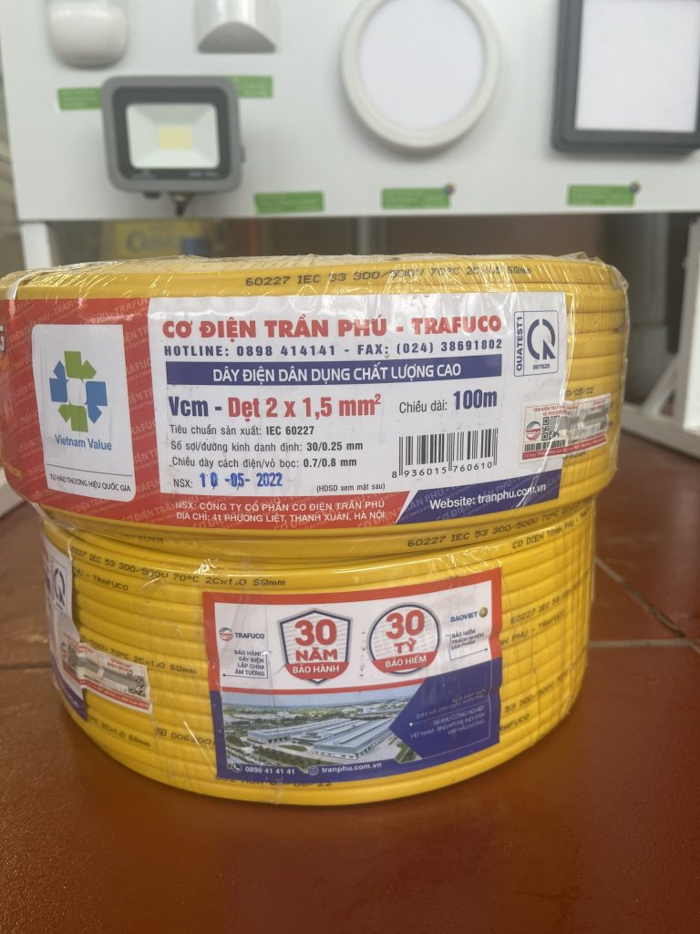 Đại lý dây điện Trần Phú